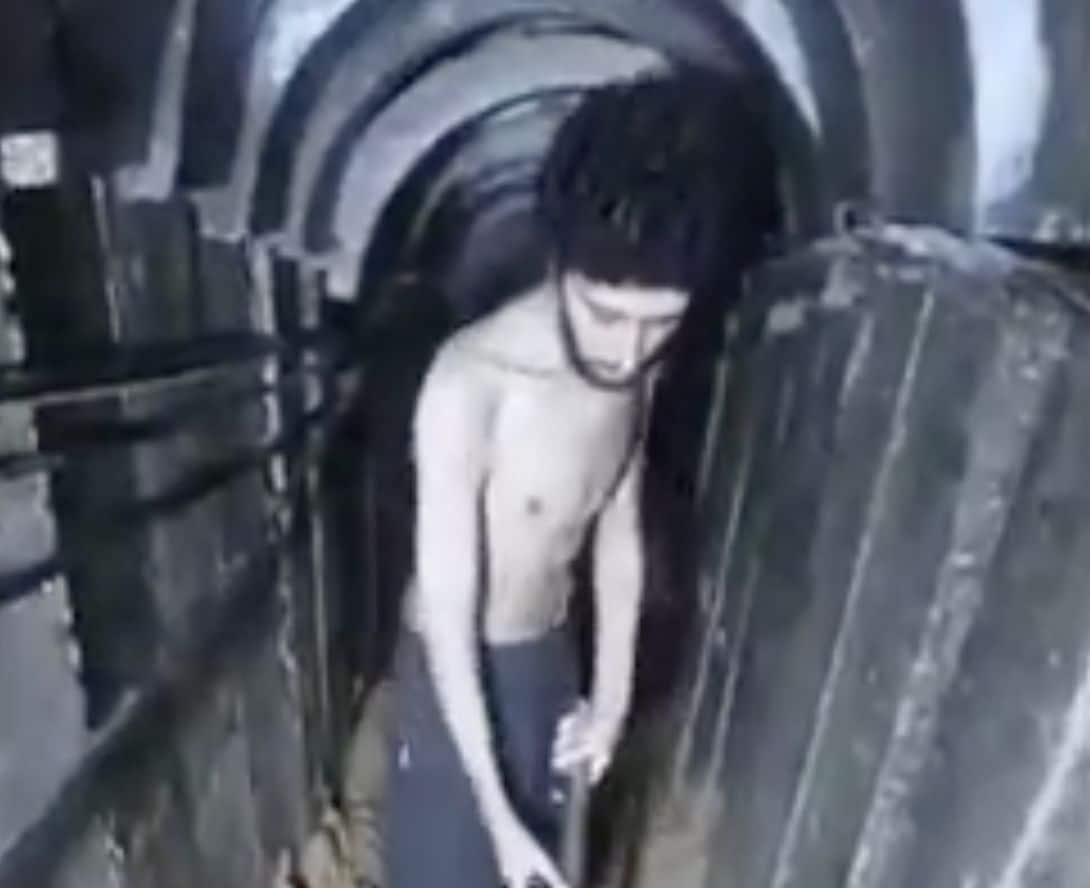 Palestīniešu grupējums "Hamas" publicē video ar ķīlnieku tunelī