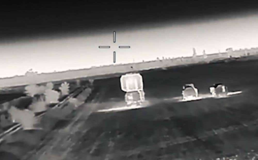 HUR ar dronu Krimā veic triecienu pa okupantu radiolokatoru