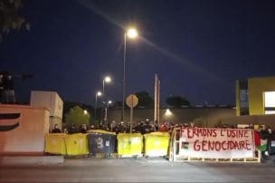 Protestētāji Marseļā bloķē "Eurolinks" rūpnīcu