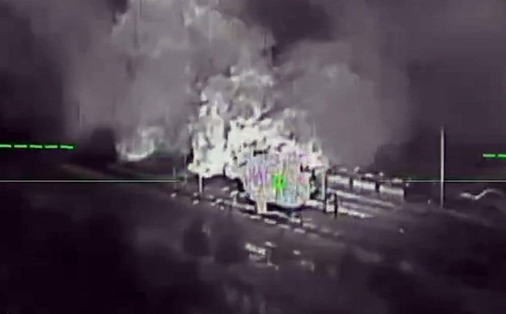 Ukrainas specvienība ar droniem uzbrūk vairākām degvielas noliktavām okupētajā Krimā