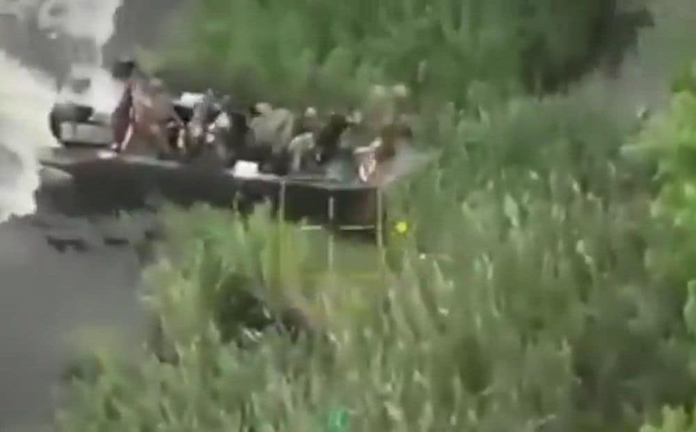 Ukrainas aizstāvji atklāj un iznīcina okupantu jūras kājniekus