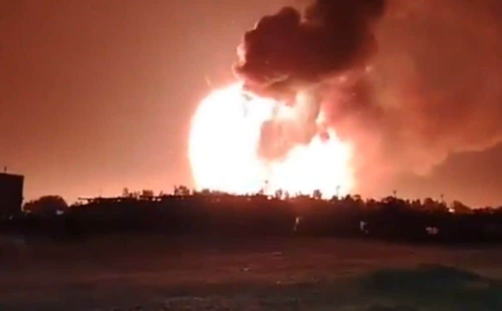 Argentīnas galvaspilsētas industriālo parku satricina sprādzieni