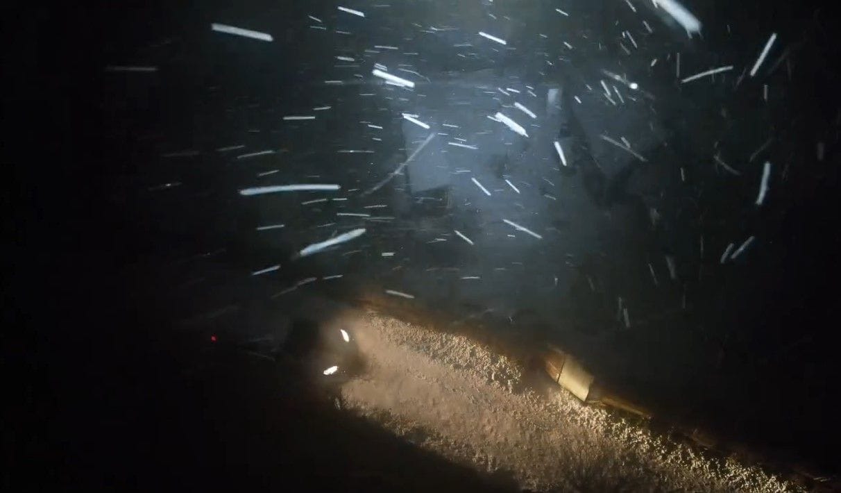 Spēcīgas snigšanas laikā ar drona palīdzību Ziepniekkalnā izglābj nosalušu vīrieti