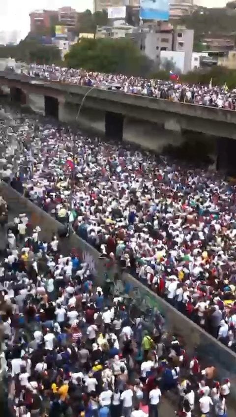 Demonstrācijas Venecuēlā 2017. gadā