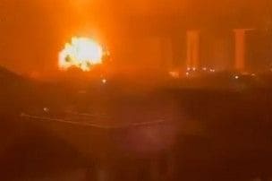 Droni uzbrūk "Akhmat" vienībai Gudermešā