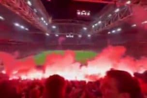 "Ajax" fani trako futbola mača laikā Nīderlandē