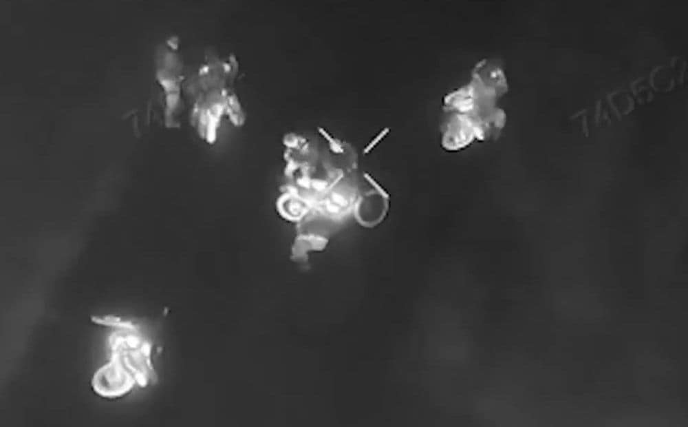 Ukrainas 66. mehanizētā brigāde iznīcina okupantu motociklistus