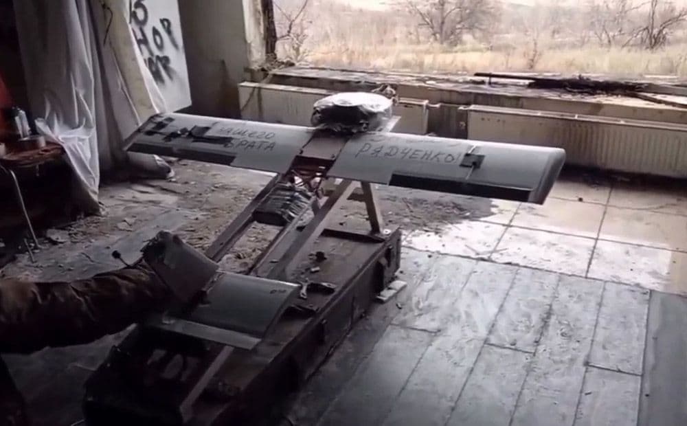 Okupanti neveiksmīgi mēģina palaist dronu "Molnija-2"