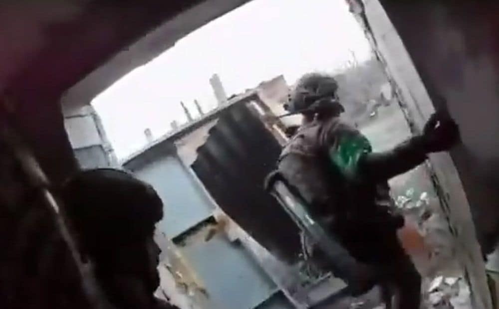 Liela Ukrainas karavīra grupa Kupjanskas centrā