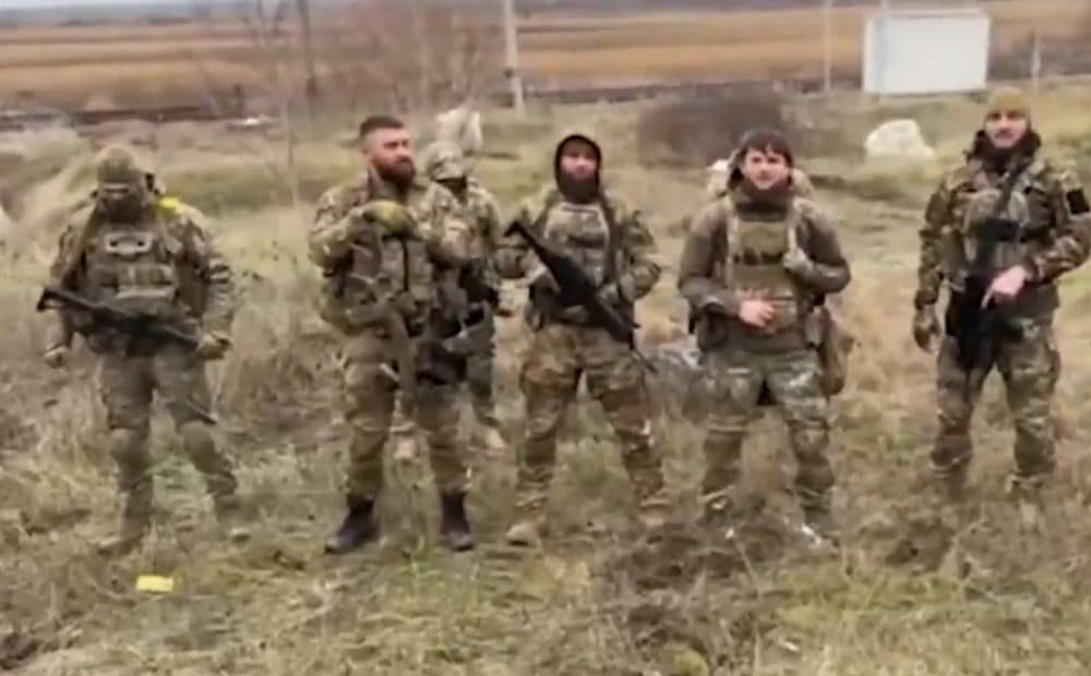 Ukrainas bruņoto spēku čečenu kaujinieki metuši izaicinājumu Kadirovam