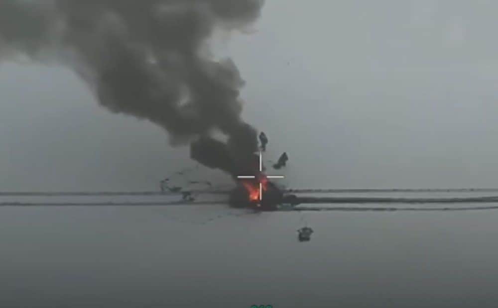 Ukrainas aizstāvji valsts dienvidos iznīcina krievu iebrucējus un viņu tehniku