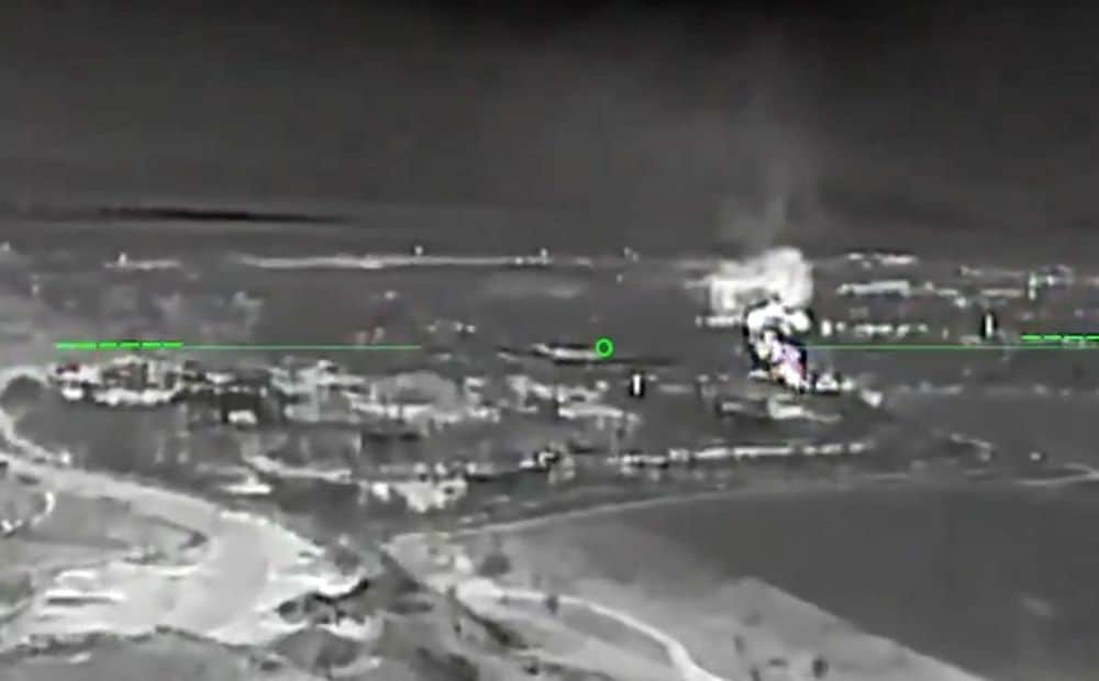 Ukraiņi ar droniem uzbrūk okupētajām Mariupoles un Makijivkas teritorijām