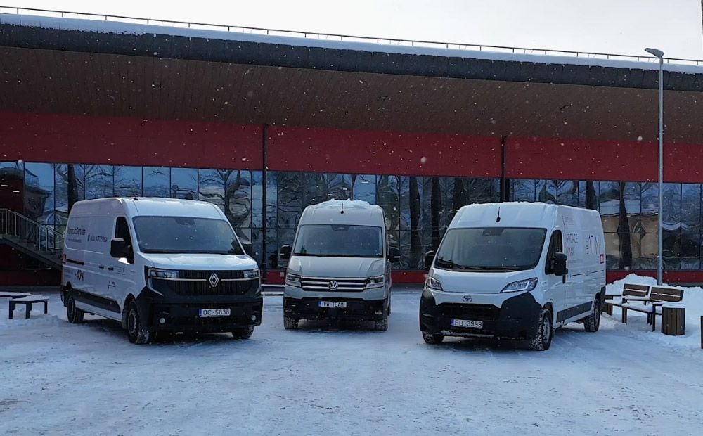 Ko nevar celt, to var vest! B kategorijas furgonu salīdzinošais tests