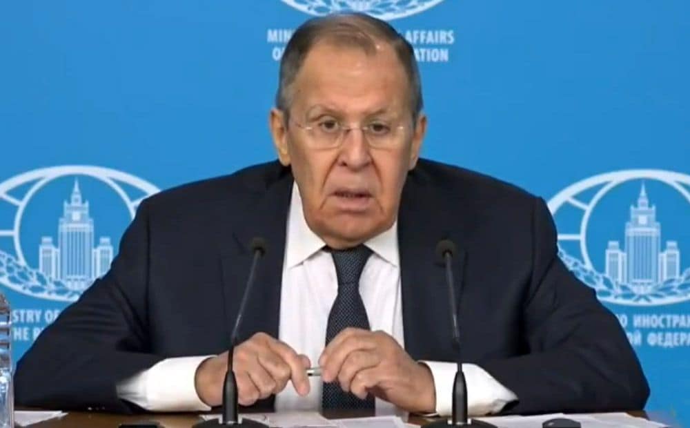 Krievijas ārlietu ministra Sergeja Lavrova publiskās muļķības iemūžinātas video