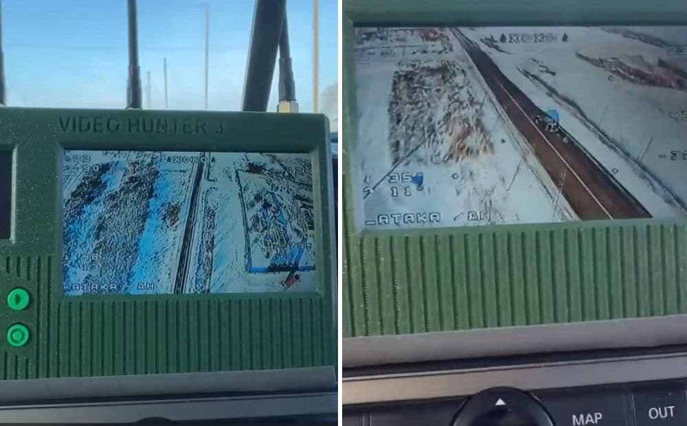 Krievijas drons Pokrovskas virzienā neveiksmīgi uzbrūk ukraiņu karavīru automašīnai