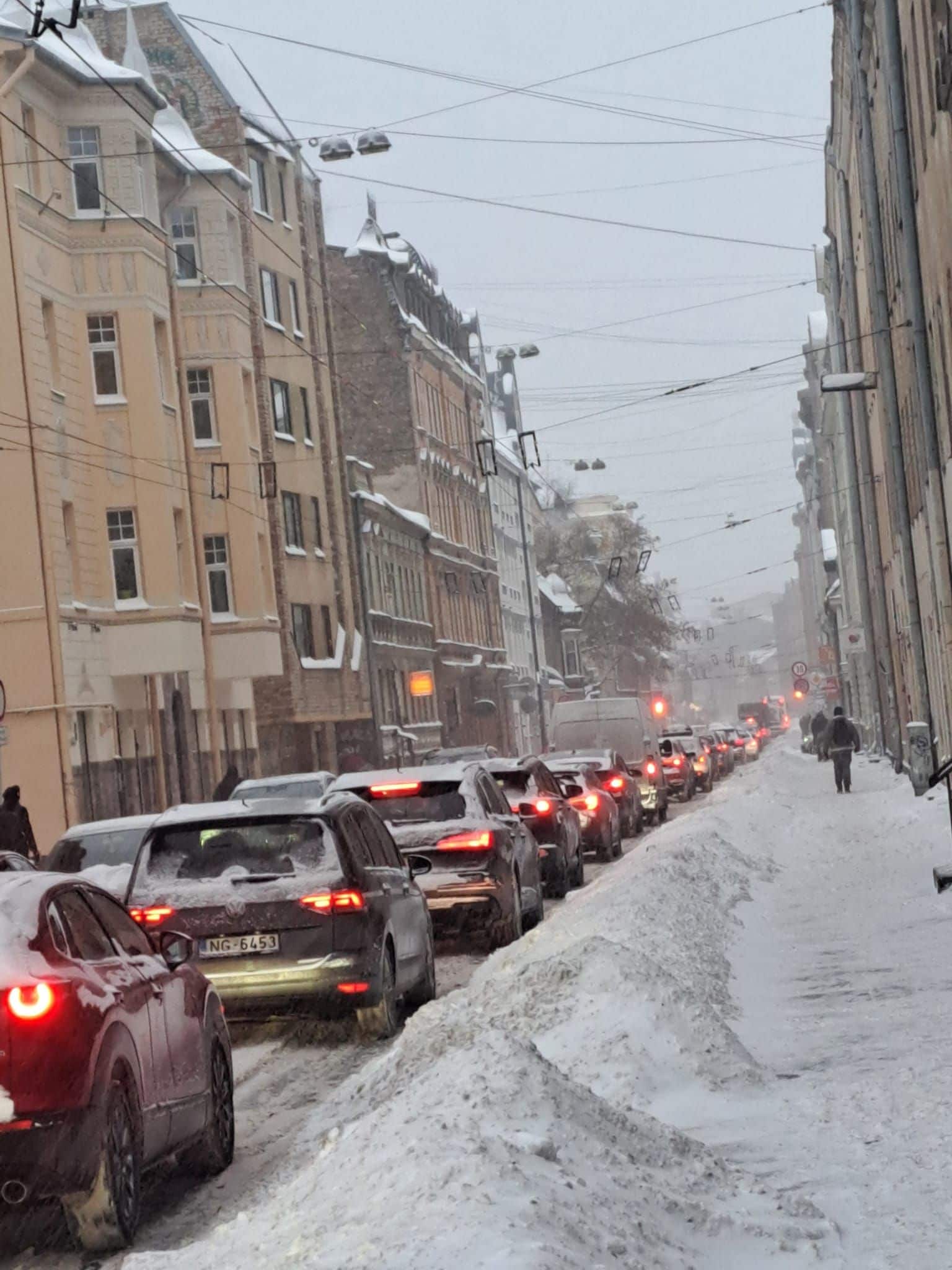 Rīgu paralizē putenis, 2026. gada februāris