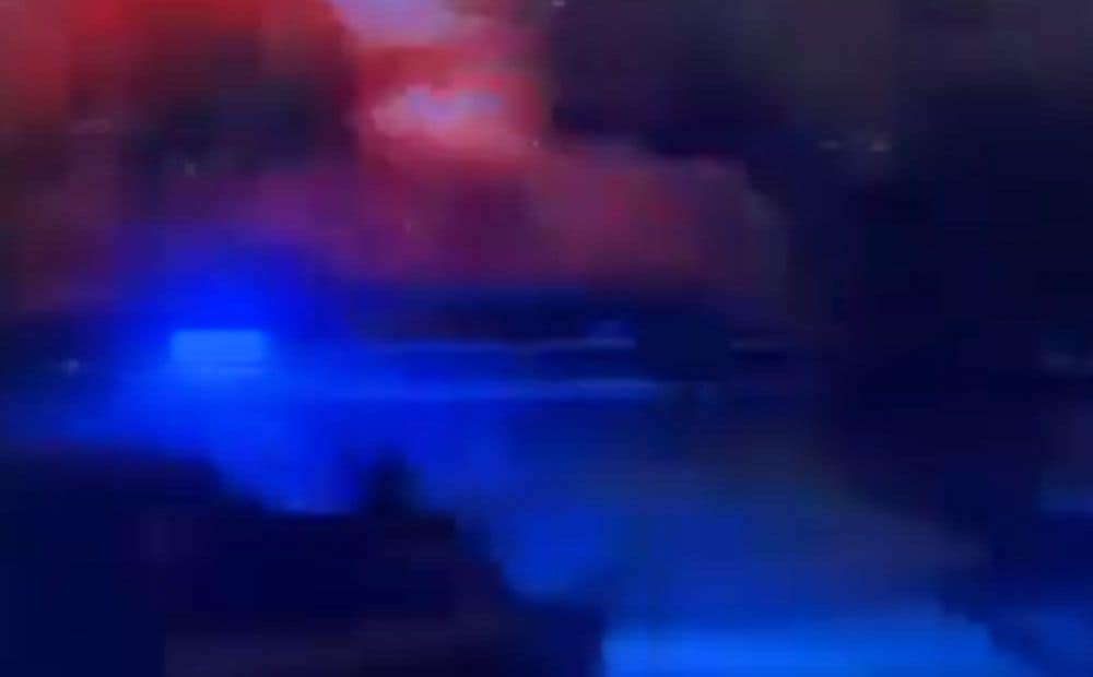 Brīdis, kad "Flamingo" raķete trāpa Votkinskas rūpnīcai Udmurtijas apgabalā