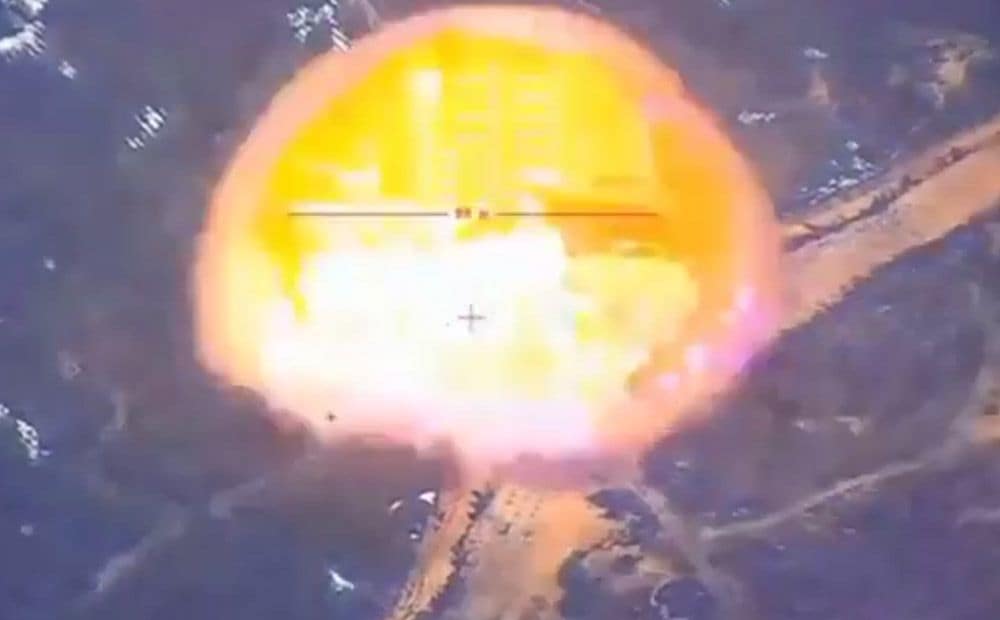 Ukaiņi iespaidīgi iznīcina krievu iebrucēju "elles mašīnu"