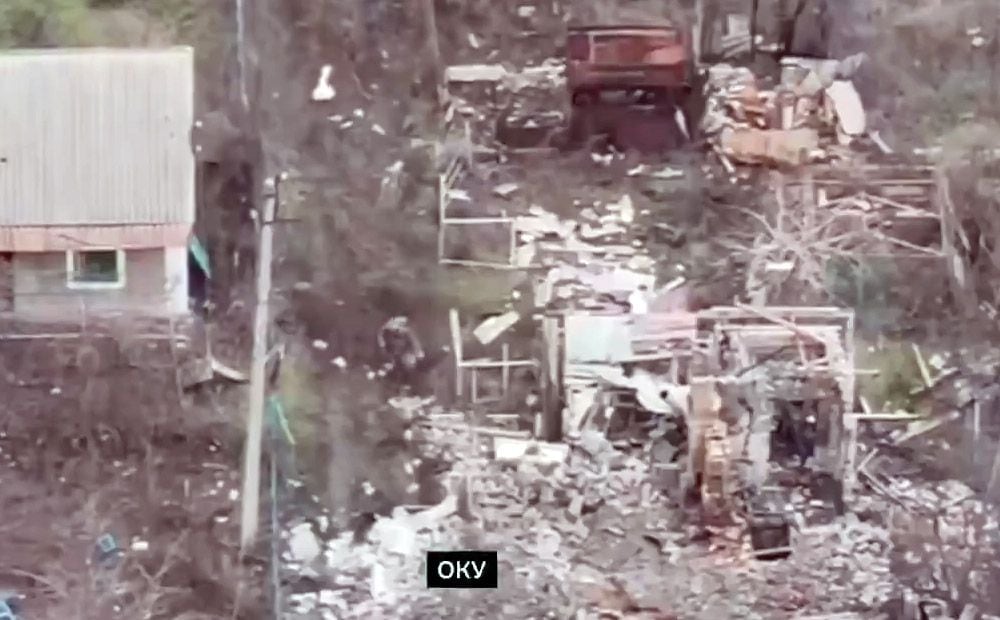 Ukraiņi Toreckas apkārtnē ar droniem uzbrūk okupantu tehnikai un loģistikai