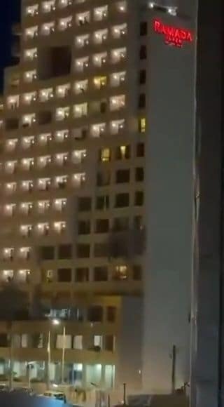 Izraēlas spēki trāpījuši Libānas hotelim