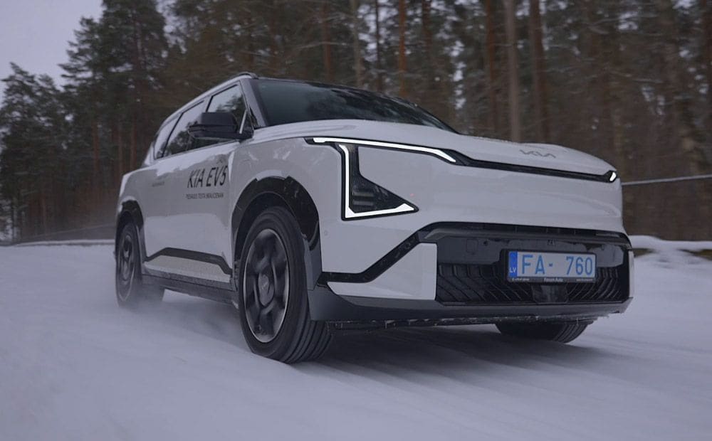 Testa brauciens ar jauno KIA EV5