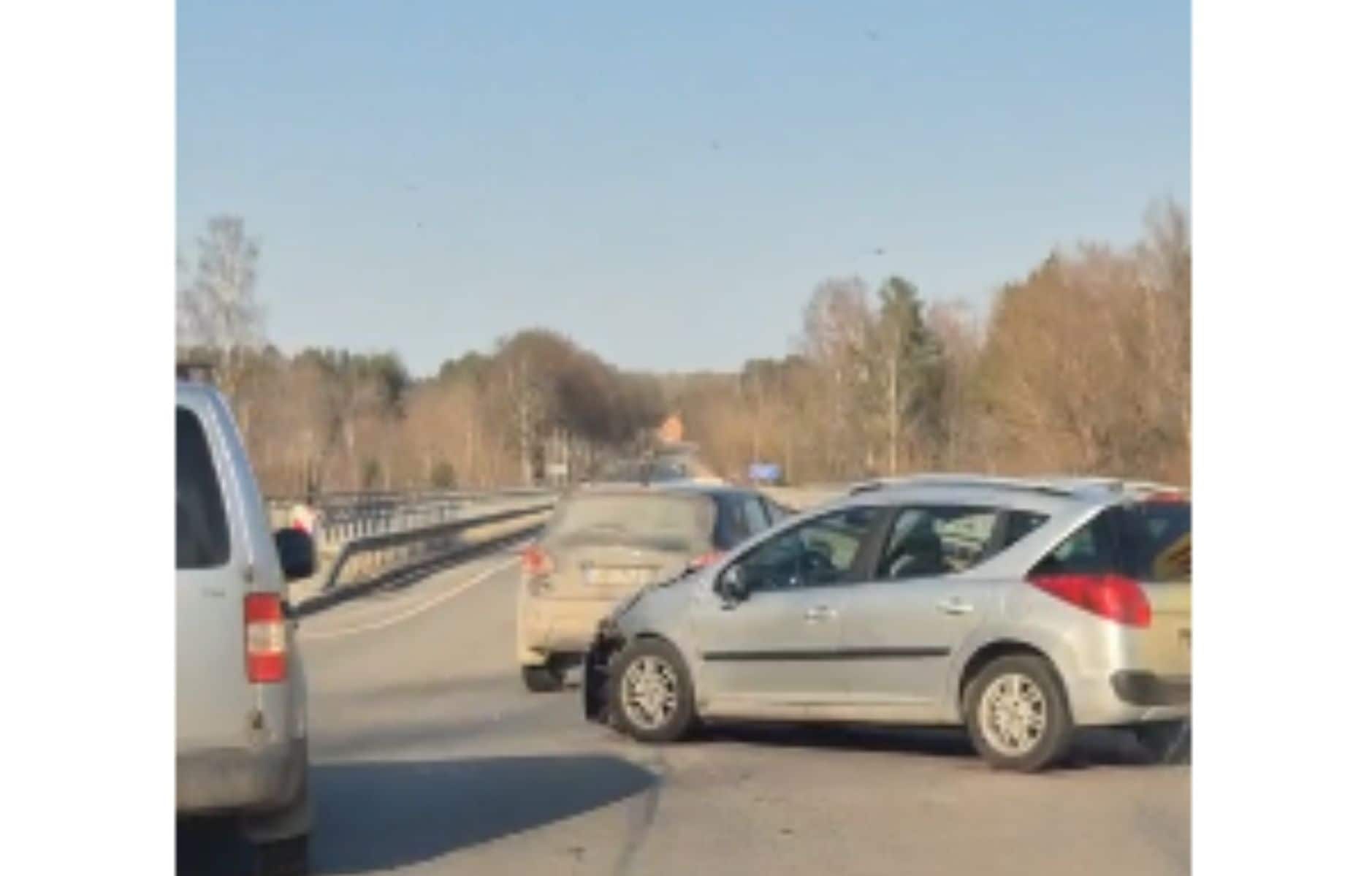 Avārija uz Gaujas tilta