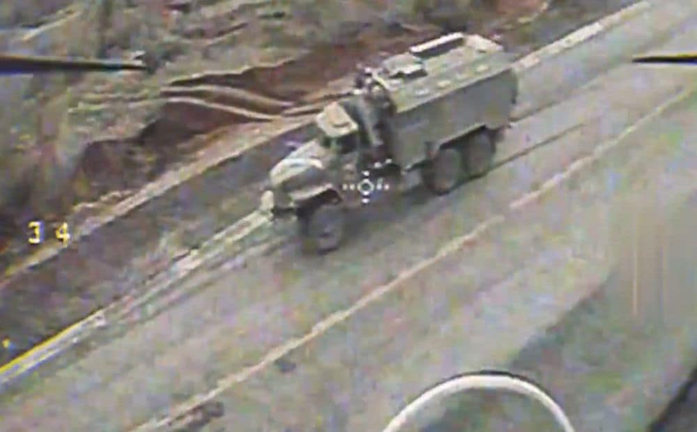 Okupētā Doneckas šoseja nonākusi Ukrainas bruņoto spēku uguns kontrolē