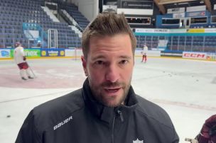 Lauris Dārziņš komentē hokeja izlases gatavību