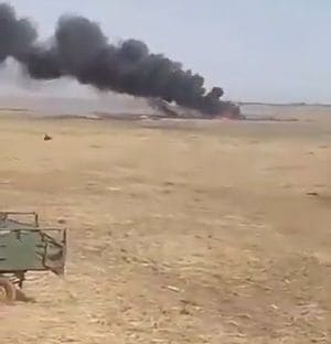 Mali notriekts krievu helikopters