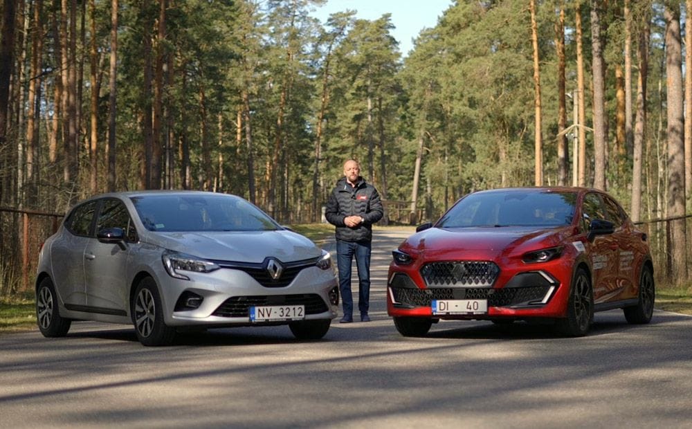 Renault Clio pret Renault Clio. Jaunais pret veco