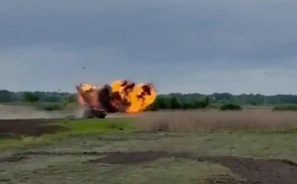Okupantu "Shahed" drons Ukrainā gandrīz nogalina lauksaimnieku