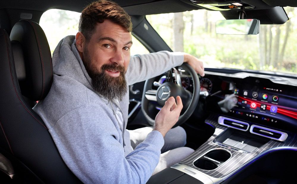 Kopā ar Kasparu Daugaviņu izmēģinam jauno Mercedes-Benz GLC