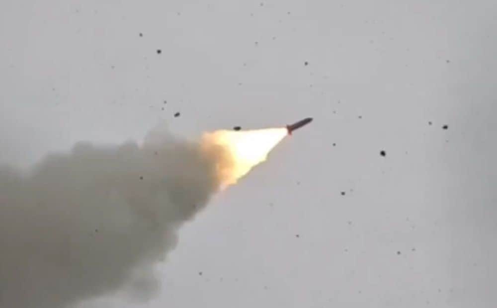 Ukrainā izmēģināta jaunā "Fire Point" raķete FP-7