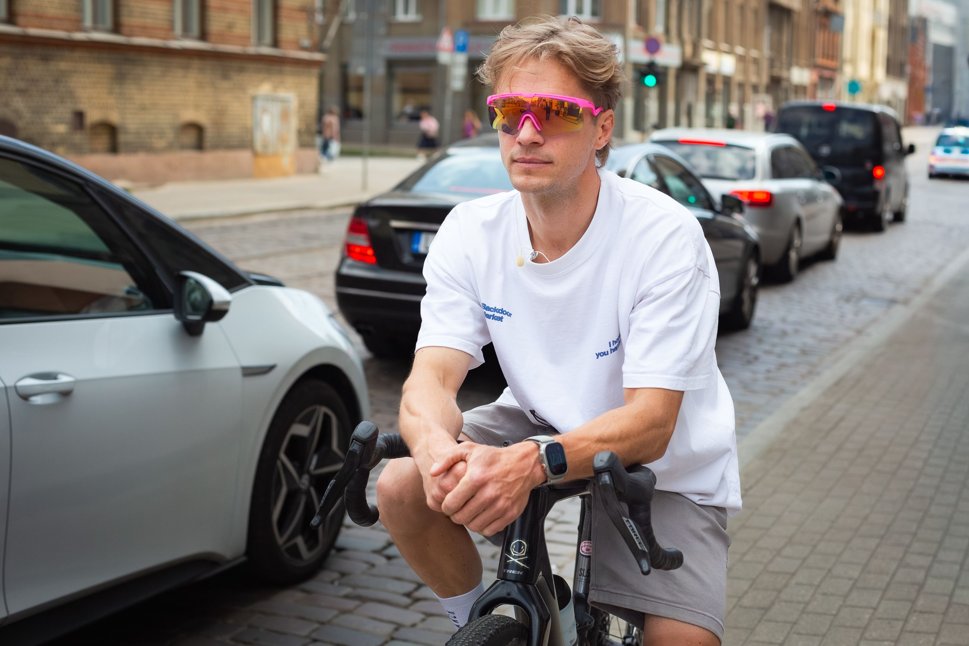 Toms Alsbergs: "Ar velosipēdu es esmu karalis pats sev"