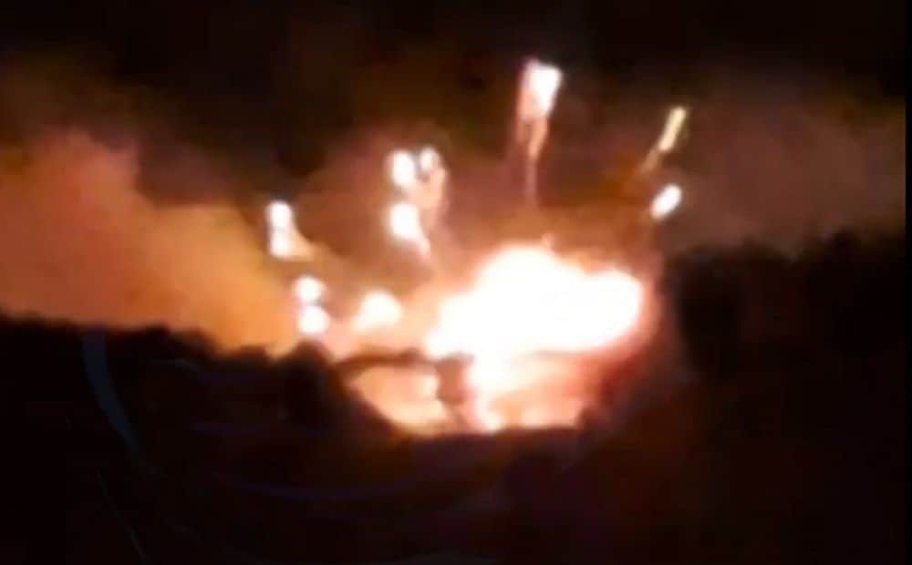 Ukrainas droni uzbrūk dzelzceļa tiltam pār Ziemeļkrimas kanālu