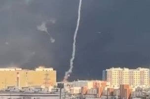 "Pantsir" raķetes Maskavā netrāpa Ukrainas dronam