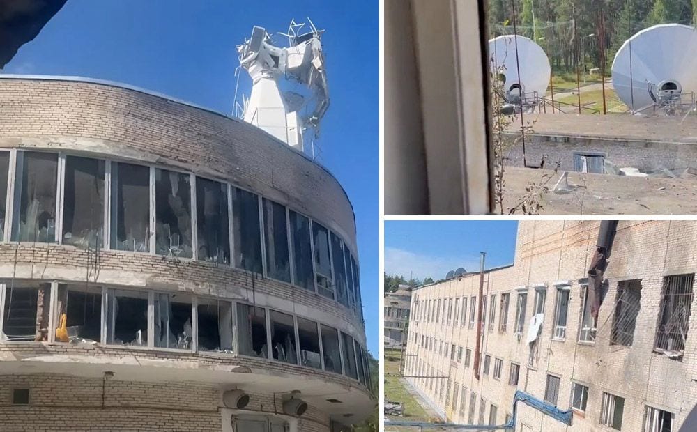 Sekas pēc Ukrainas trieciena GRU pirmajam sakaru mezglam "Rubin"