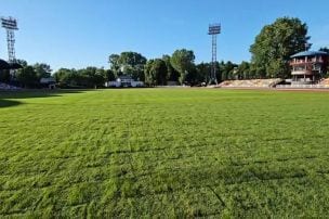 Stadiona "Daugava" segums Liepājā