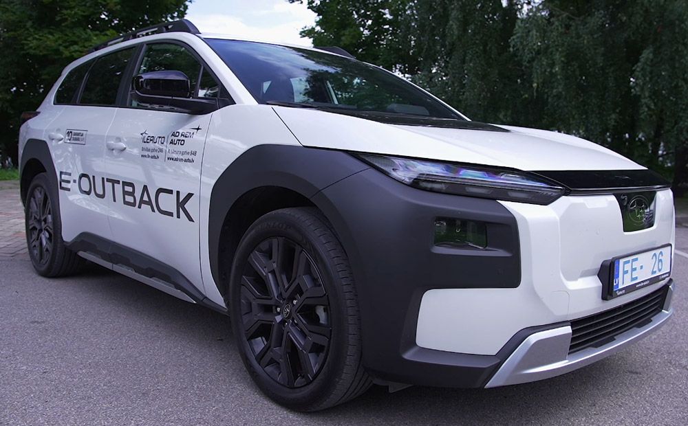 Subaru e-Outback elektromobilis visiem dzīves gadījumiem