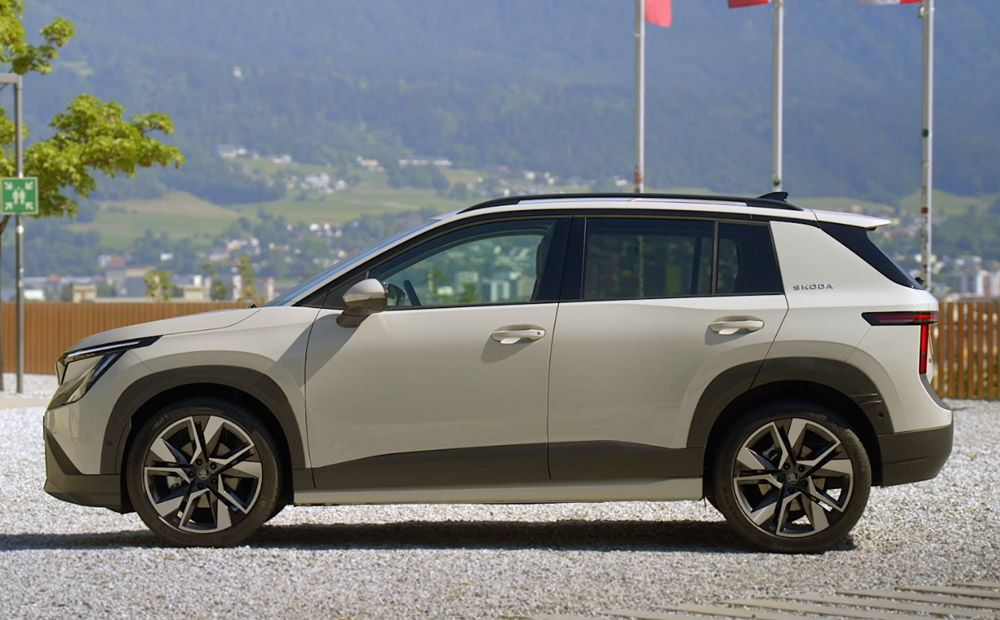 Necili izmēri, izcila pašapziņa. Pirmais brauciens ar elektrisko Škoda Epiq