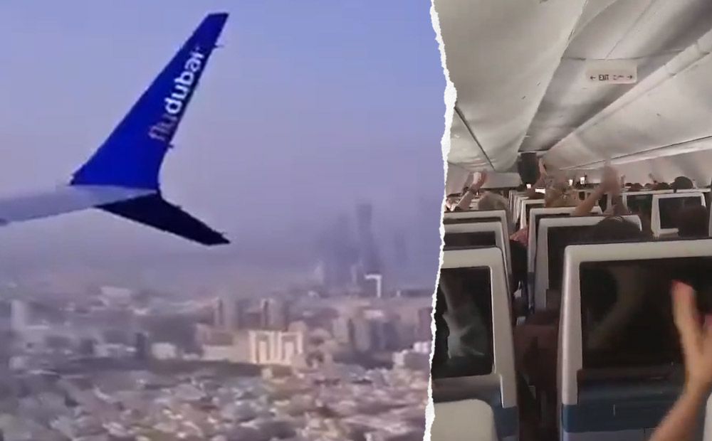 Publicēti satraucoši kadri no "Flydubai" lidmašīnas salona, kas ceļā uz Izraēlu izsludināja trauksmi