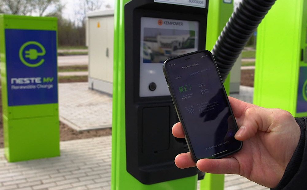 Neste Easy Charge uzlādes stacija arī Jūrmalā