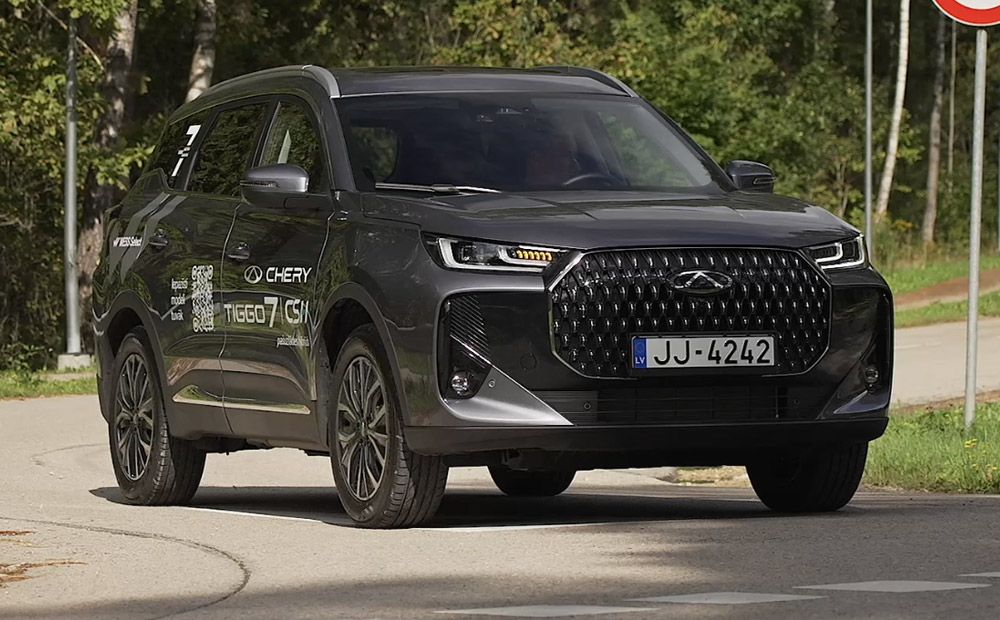 Chery krosovers Tiggo 7: tiem, kam negribas maksāt par šiko Tiggo 9