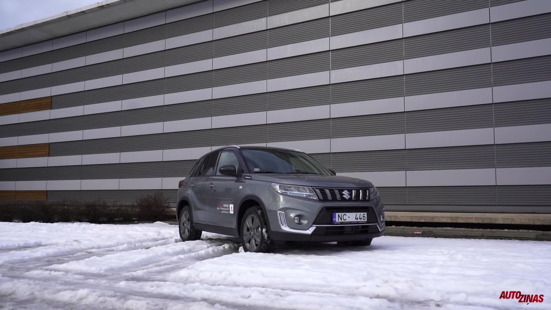 Suzuki Vitara Hybrid pirmais tests