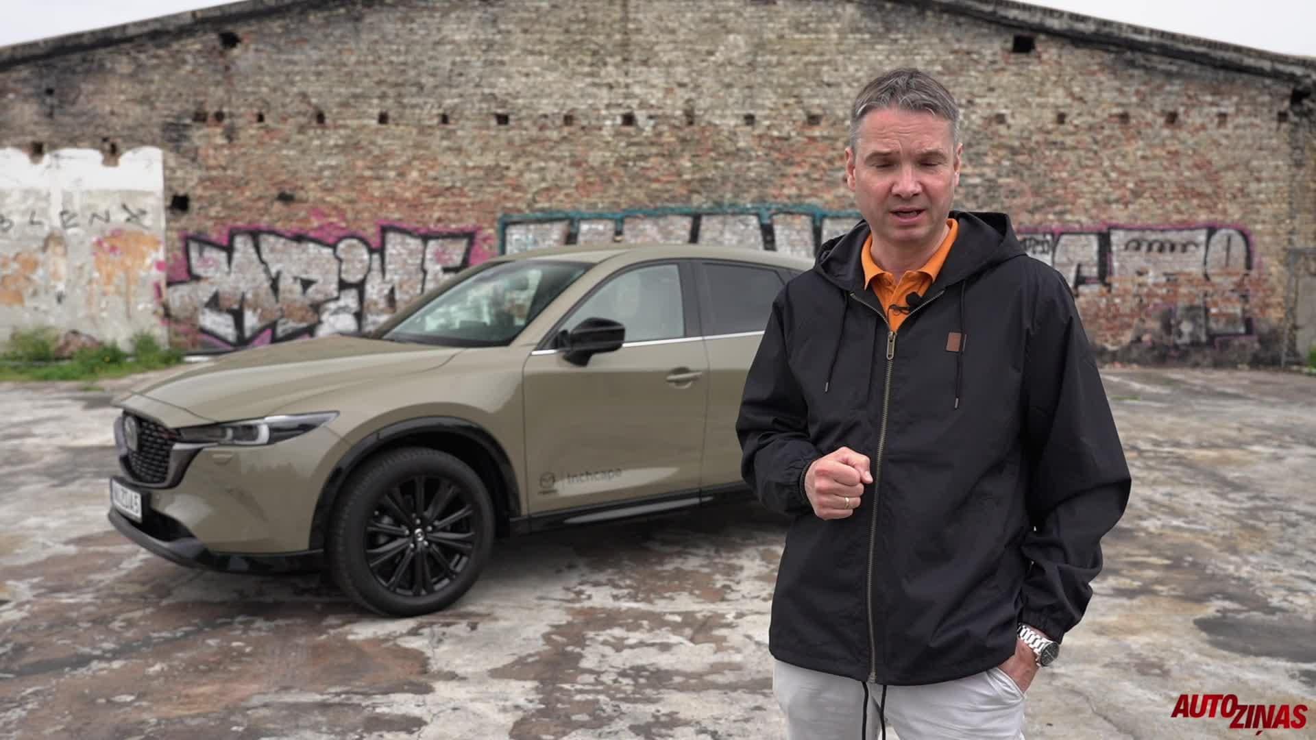 Krāsa un temperaments. Atjauninātā Mazda CX-5