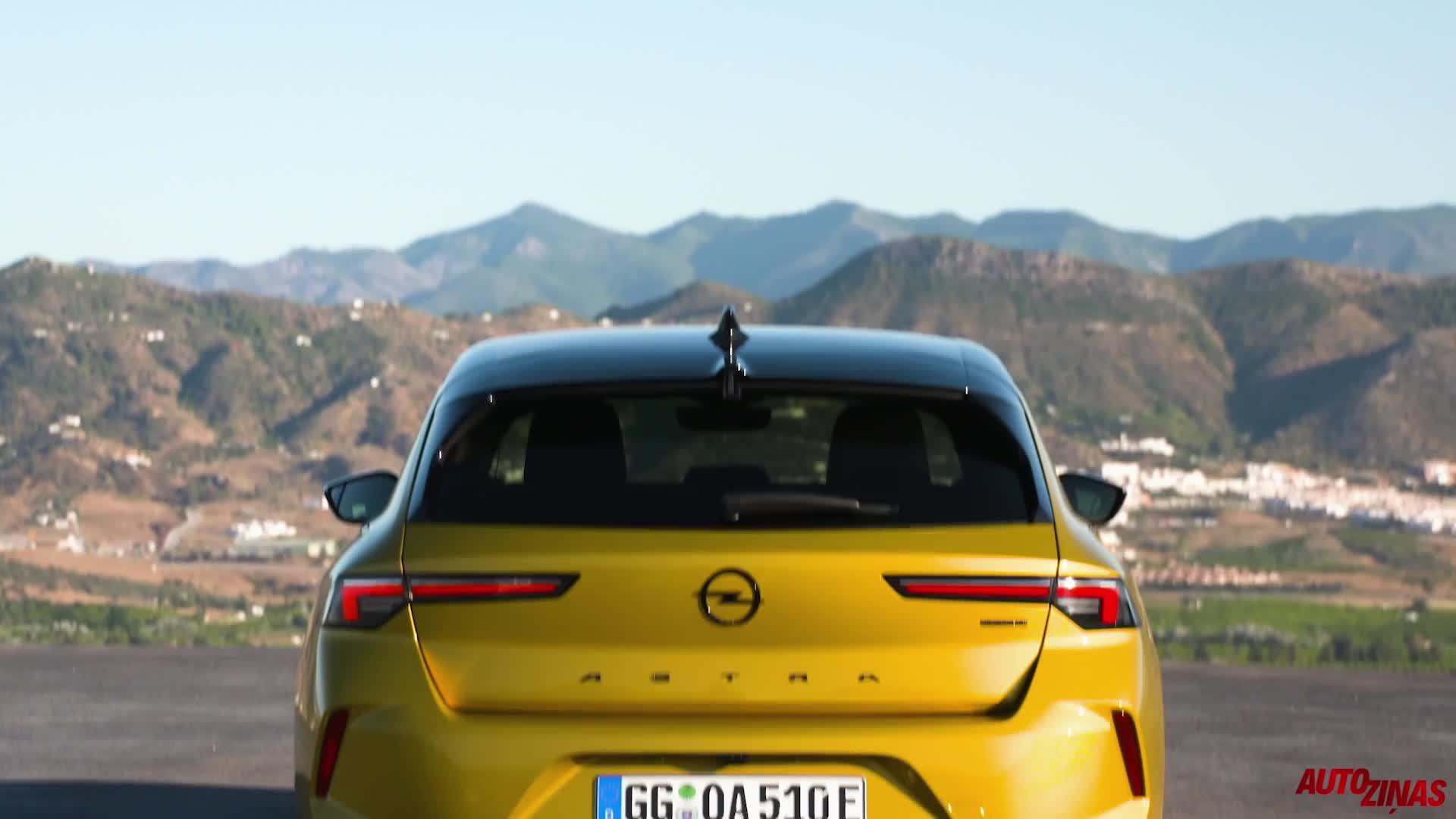 Braucam ar jauno Opel Astra