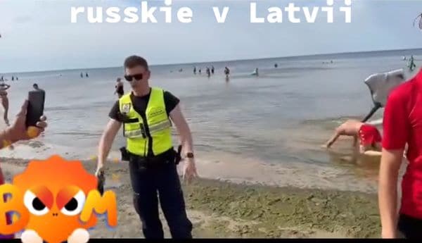 “Krievu valodā runā, pi****s!” Jūrmalā atpūtnieki ar krievu lamuvārdiem dzen projām policiju
