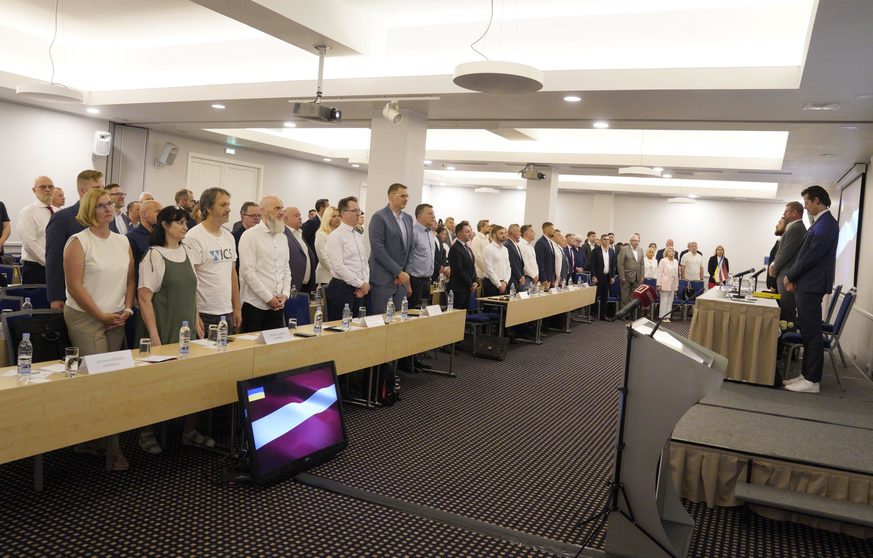 Paziņo Latvijas olimpiskās komitejas prezidenta vēlēšanu rezultātu