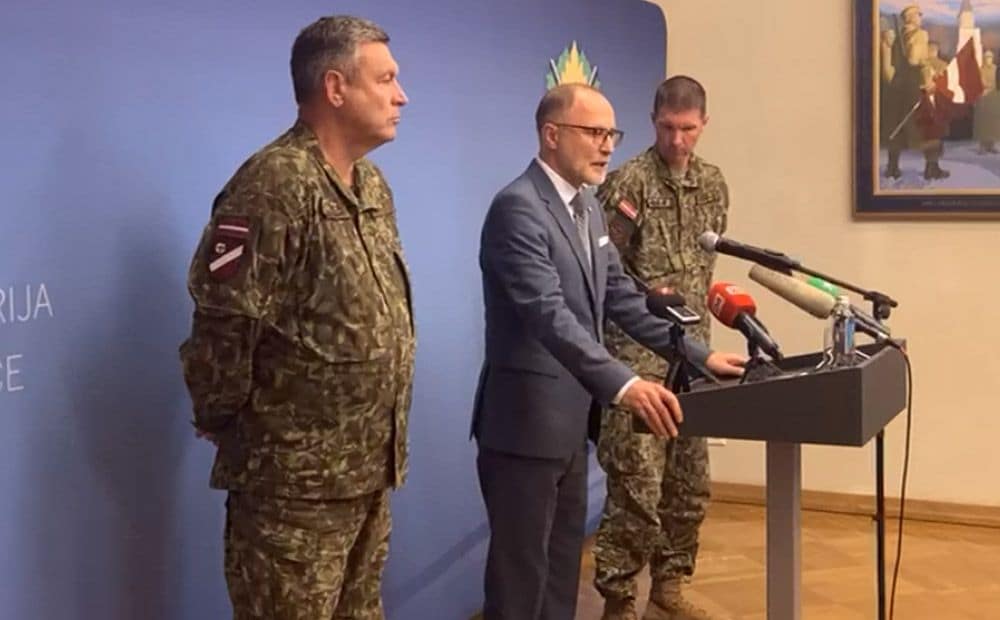 Latvijā nokritušais Krievijas drons bija aprīkots ar sprāgstvielām