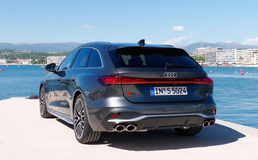 Auto ziņas: pirmais brauciens ar jaunāko neelektrisko Audi A5